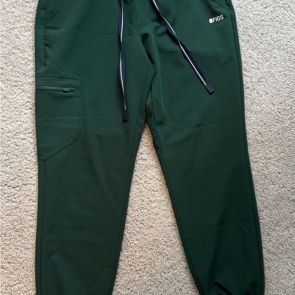British Racing Green Zamora Figs - S - Petite